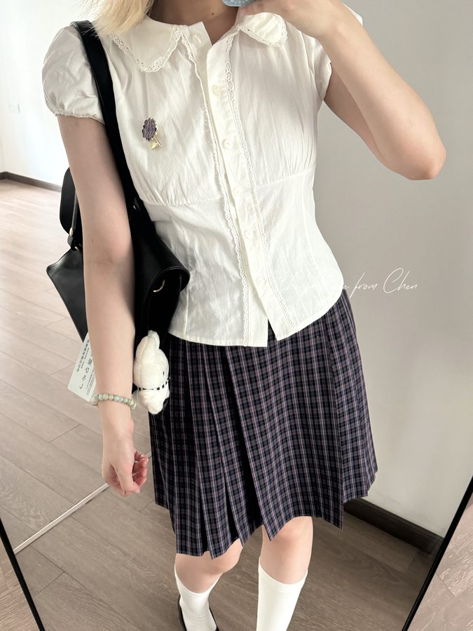 【百结雨】 JK制服校供感 — view 3