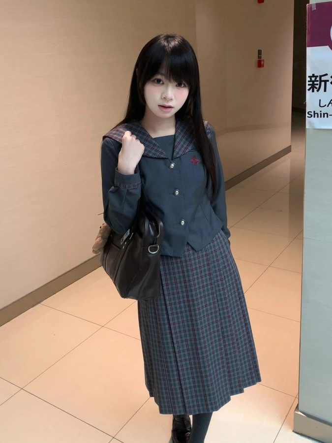 【绯雪水手服上衣】 JK制服校供感 — view 2